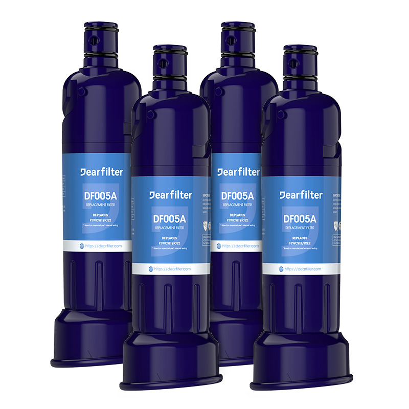 DearFilter ICE2 F2WC9I1 Ice Maker Filter 4PACK
