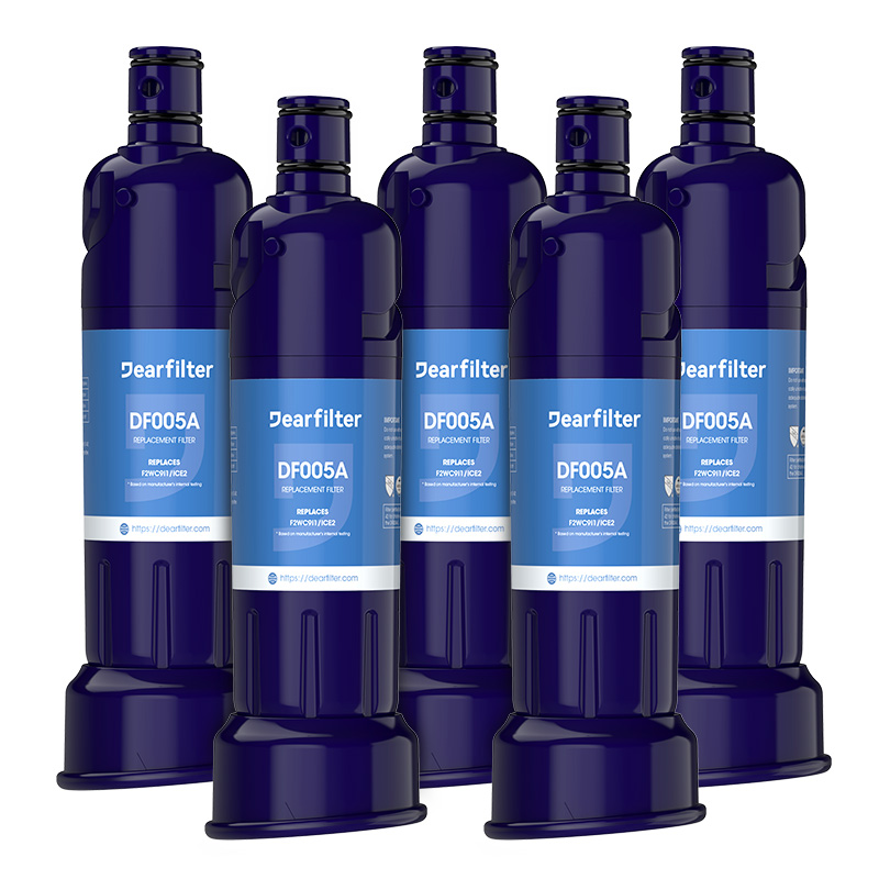 DearFilter ICE2 F2WC9I1 Ice Maker Filter 5PACK