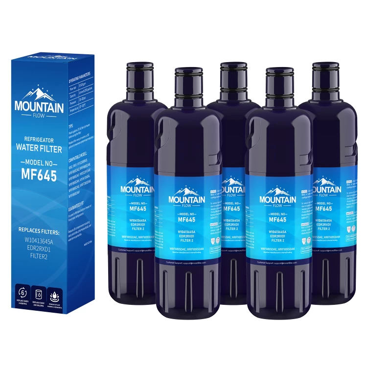 Mountain Flow w10413645a, Edr2rxd1 Water Filter, Filter 2 (5 Pack)