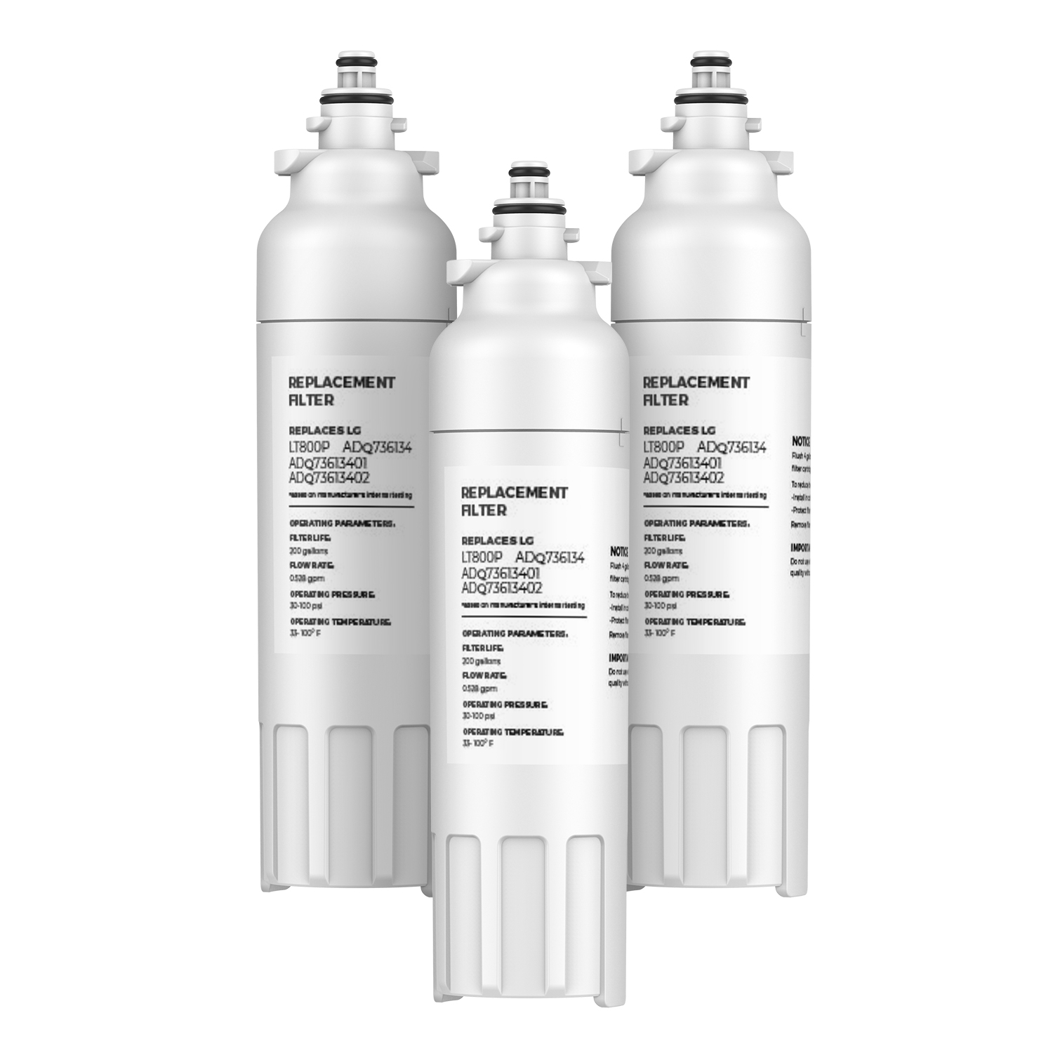 Sellfilter compatible with lt700p water filter 3Packs