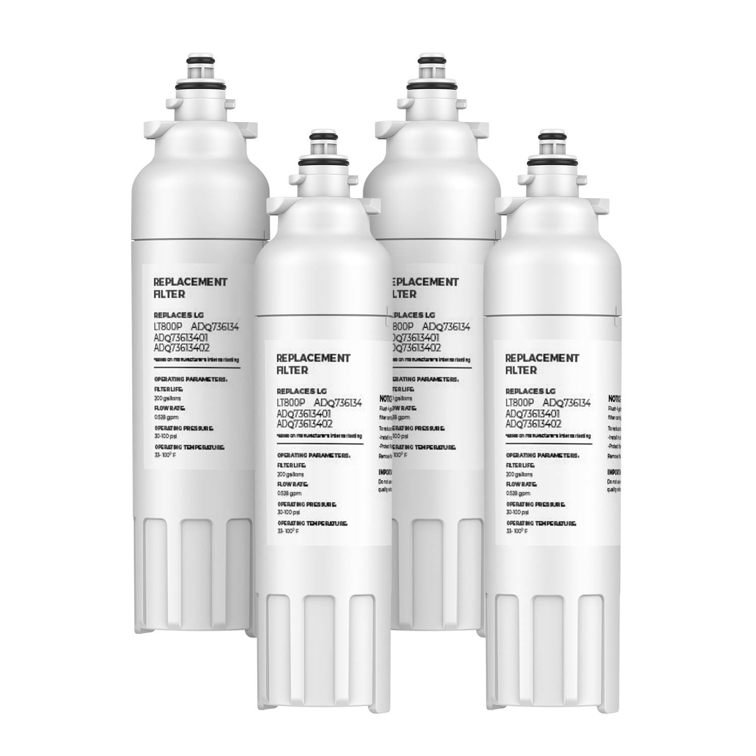 Sellfilter compatible with lt700p water filter 4Packs