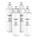 Replacement for LG LT800P, ADQ73613401, 46-9490 Refrigerator Water Filter 4 Packs made by sellfilter