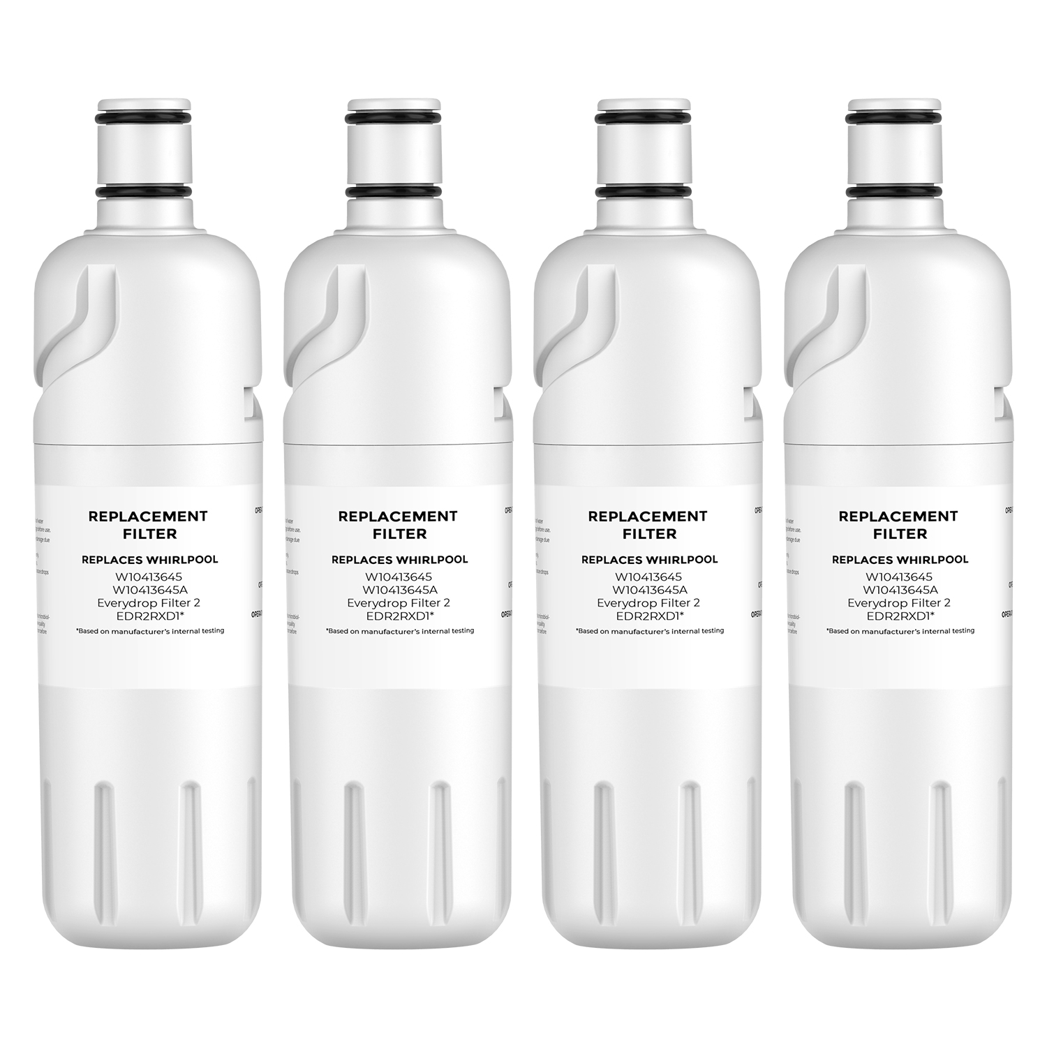Compatible EDR2RXD1,W10413645,46-9924,Kenmore Filter 9082 Filter 2 by Pzfilters 4PK