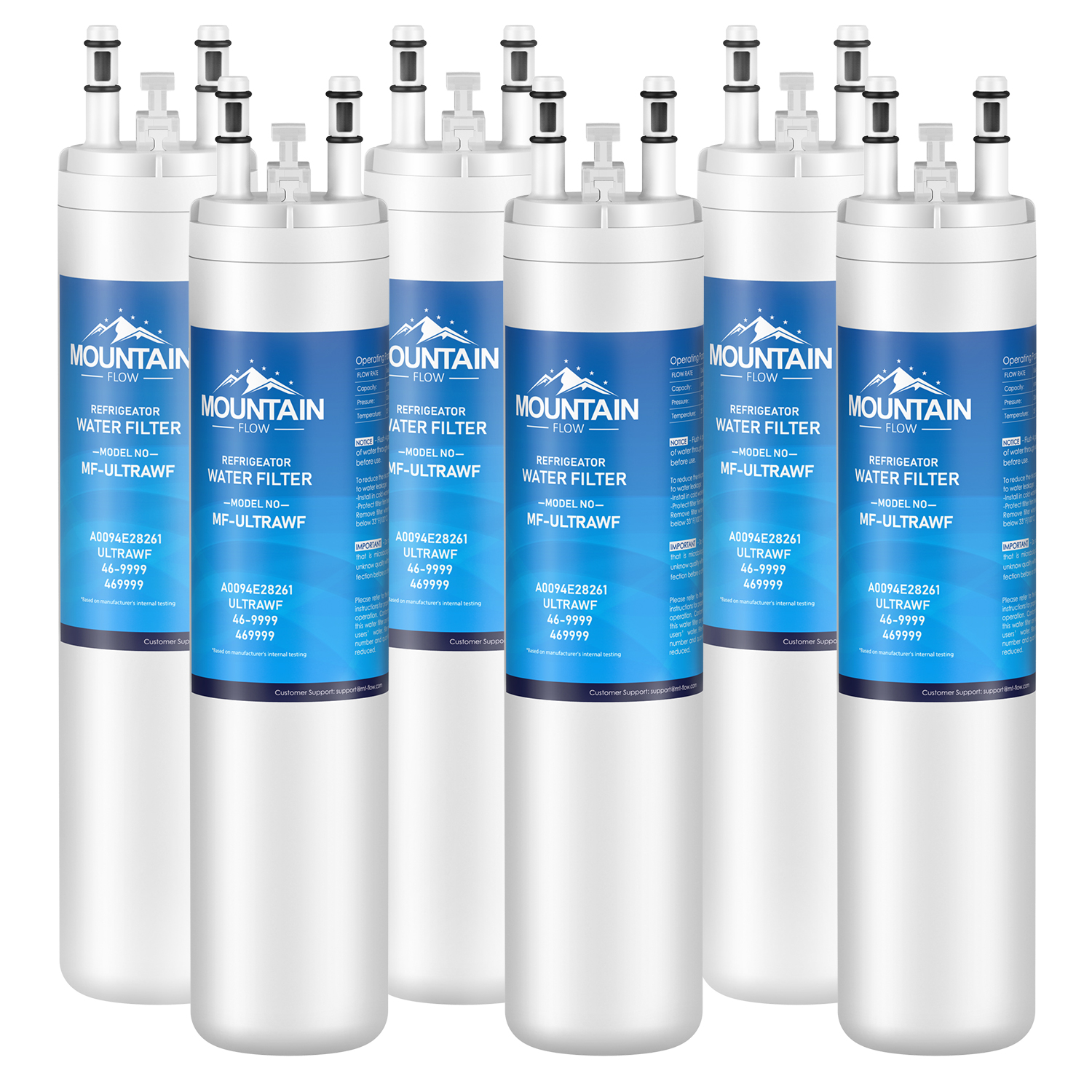 ULTRAWF PureSource Ultra Water Filter Compatible with 46-9999, 6Packs