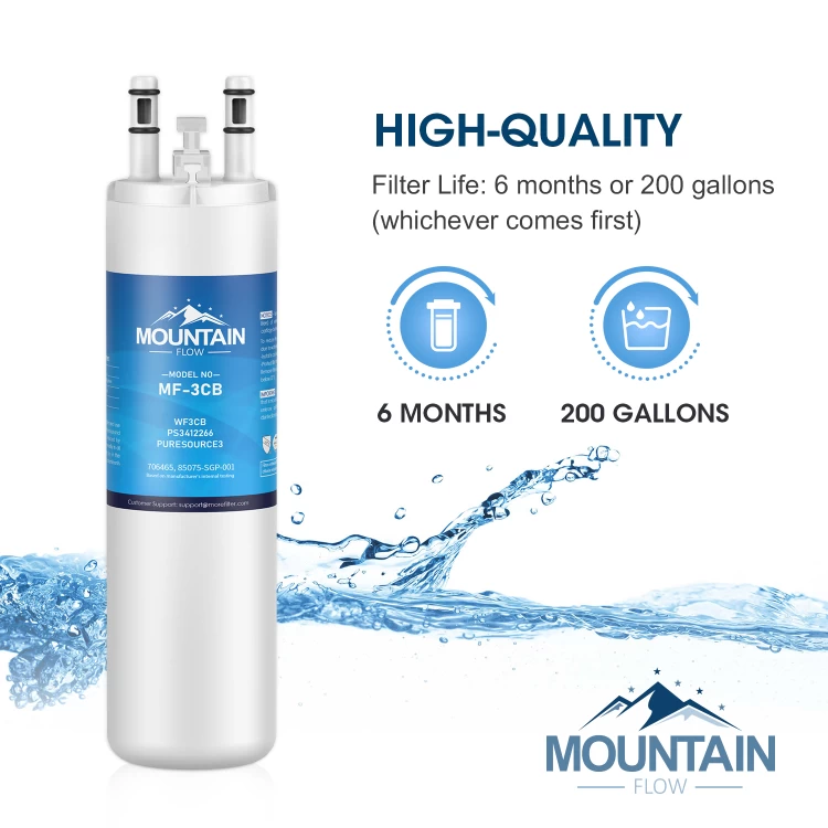 6pk WF3CB, PureSource 3, FFHS2611LWF Water Filters by MountainFlow